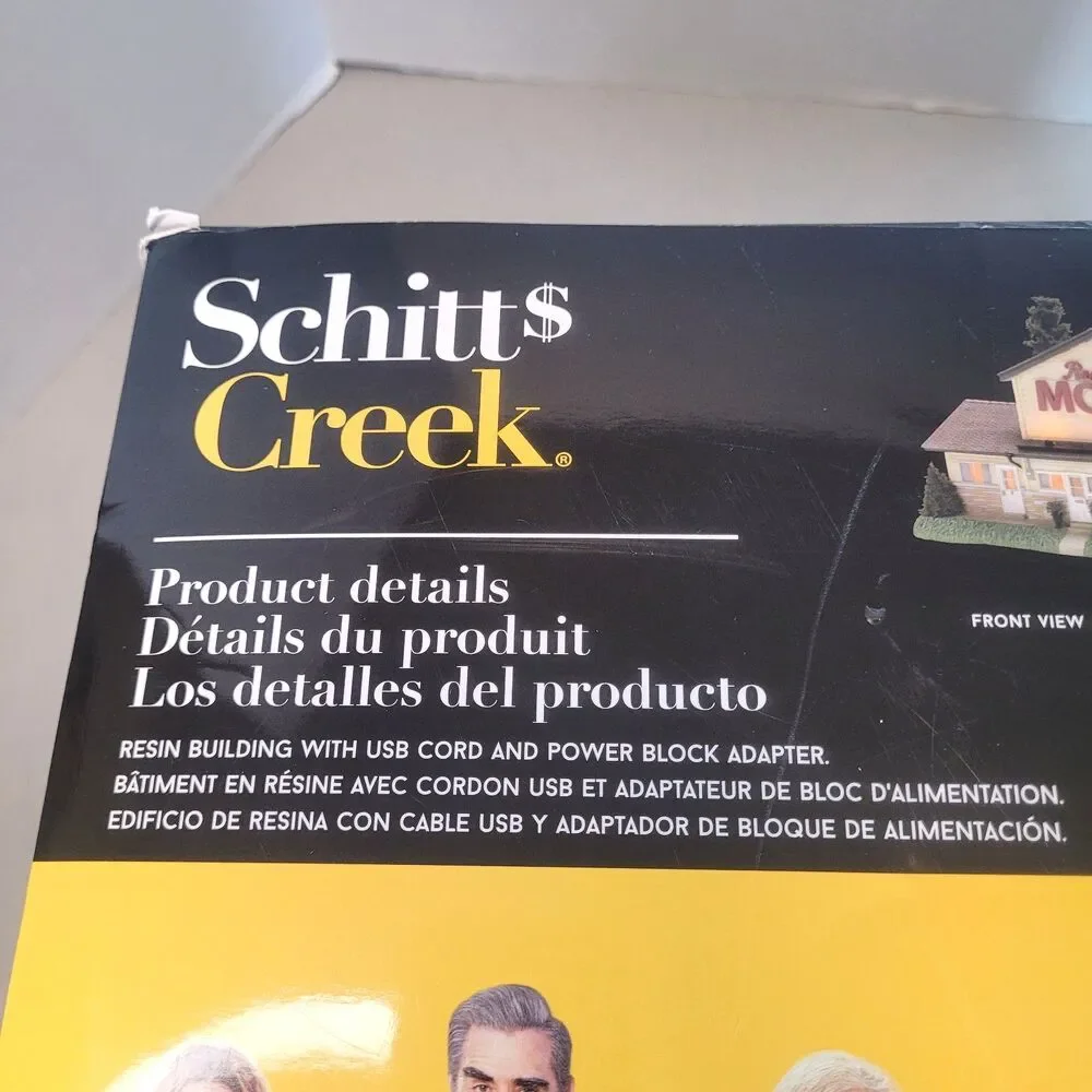 Dept 56 THE ROSEBUD MOTEL SCHITT'S CREEK Hot Properties 6013684 LIGHTS UP! NEW